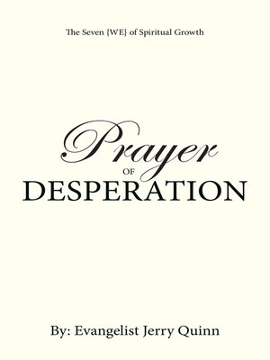 cover image of Prayer of Desperation